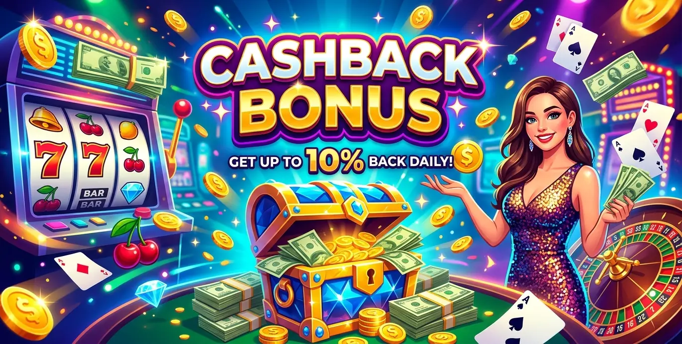Spinanga casino Cashback Bonus